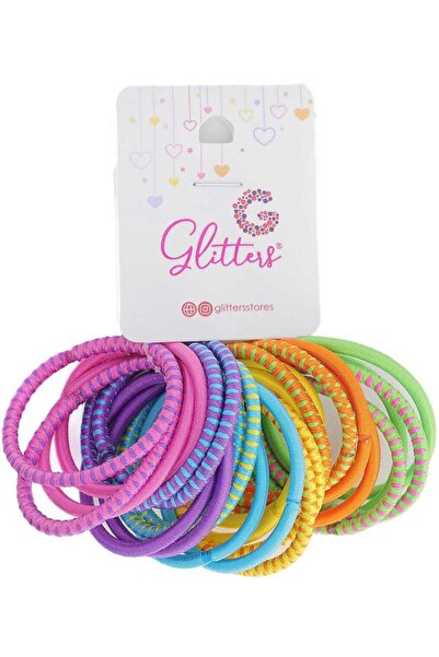 glitters - Hair Tie- Col 24pc-Glt2500