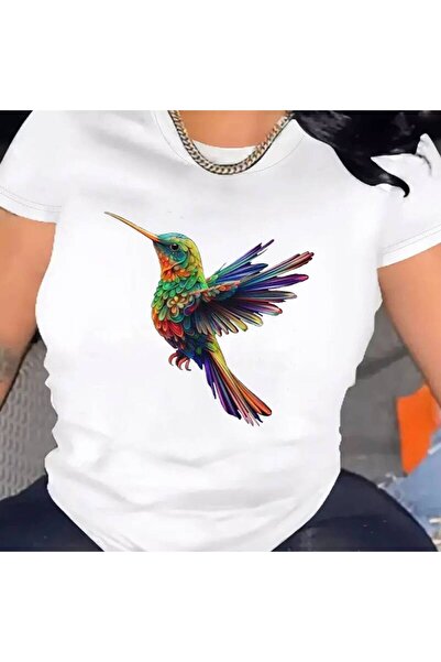 212Wear Women Casual Short Sleeve Tee 1 Pcs 100% Heavy Cotton - Comfortable C...