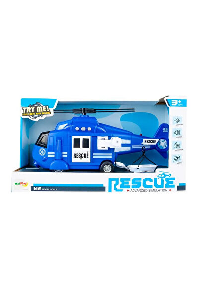 MalPlay Elicopter de poliție cu proiector, 3 ani+