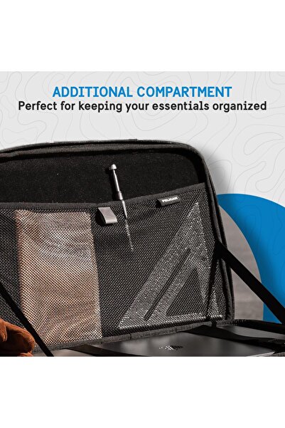 Pelican Adventurer - Laptop Bag/Sleeve 14 Inch - Water Resistant & Heavy Duty Case for Laptops - Black