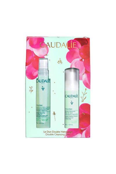 Caudalie Vinoclean Double Cleansing Duo Gift Set Λάδι Καθαρισμού Προσώπου &am...