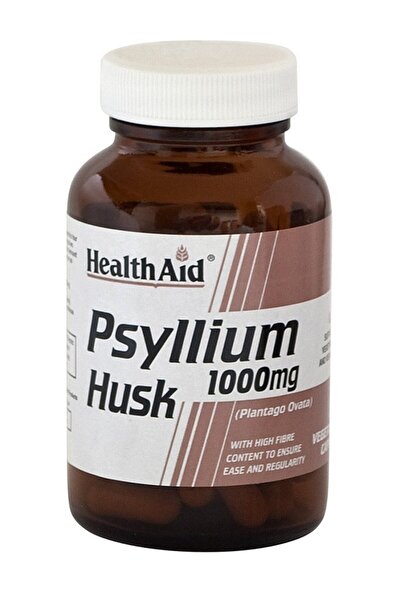 Health Aid Psyllium Husk Powder Ψύλλιο 1000mg, 60caps
