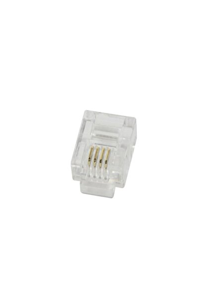 LogiLink Set de 100 de mufe modulare, Logilink, RJ11 neecranați, Transparente