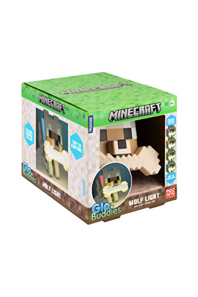 Paladone Παιδική Διακοσμητική Λάμπα Αφής Minecraft Λύκος Πολύχρωμη 16x12εκ.