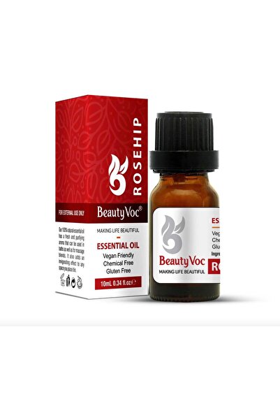 Beauty Voc Organic and Herbal Oils, 10Ml - Rosehip Oil