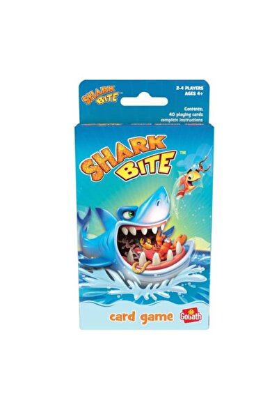 Goliath Joc de societate Shark Attack, 40 de carti, 2-4 jucatori, 4+ ani