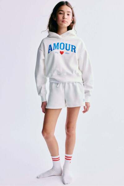 H&M 2-piece printed sweatshirt set