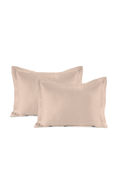 Boutique Blanche 300tc Sateen Pillow case 2pc 50x90cm Sand
