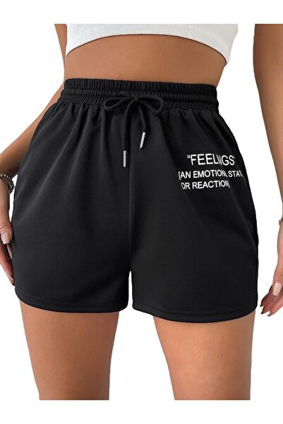 classy moda Black Printed Women's Shorts