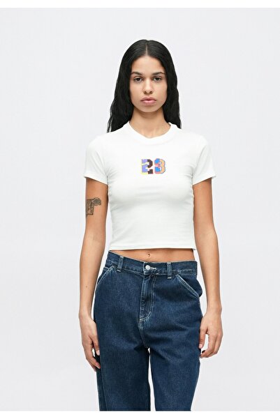 cto your style Women's Slim Fit Printed Crop T-Shirt Slim Fit Short Sleeve