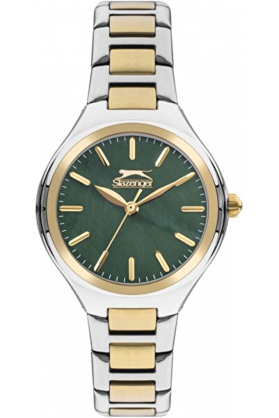 Slazenger Ceas de damă SL.09.2254.3.08, verde, elegant, ideal ca un cadou.