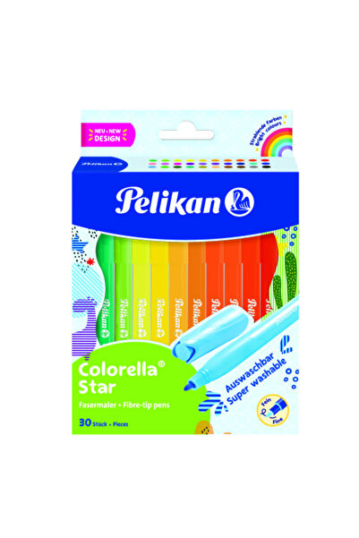 Pelikan Carioca Colorella Star C302, set 30 culori