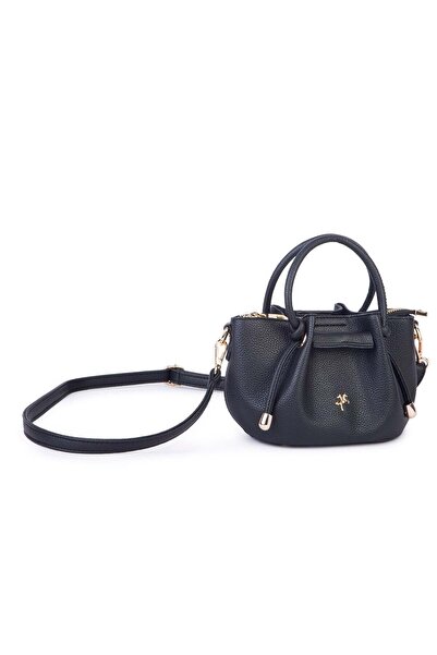 Nas Bag vera çanta Kadın Mini Büzgülü Şık Çapraz Çanta