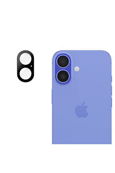 Techsuit Protective film for iPhone 16/ iPhone 16 Plus, Anti-shock, black