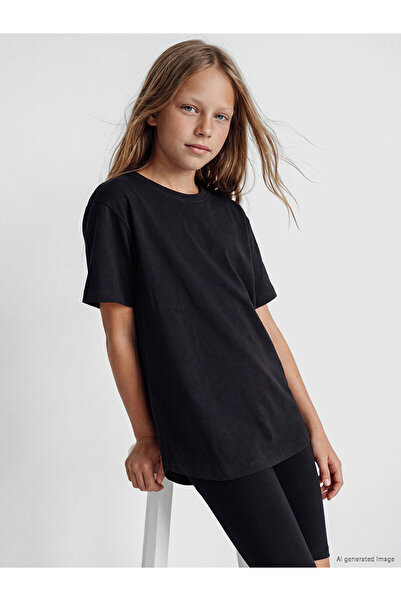 LC Waikiki Peak New Season Crew Neck Girls' T-Shirt