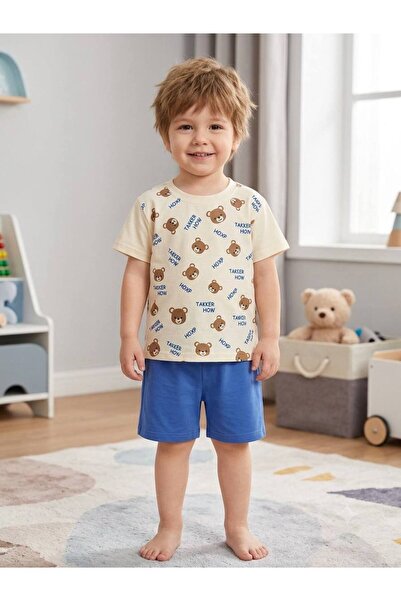 Milanlı Kids Boy's Cotton Summer Set (Top and Bottom)