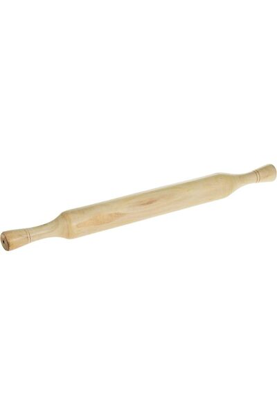 The Bros WOODEN ROLLING PIN, WOODEN, 49.5 CM, WPB0XL, Chakla Belan, Roti Roll...
