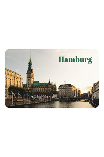 Vera Buzdolabı Magneti - Hamburg - Almanya - Hediyelik Eşya
