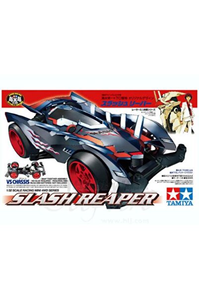 TAMIYA سيارة سلاش ريبر ميني 4 دفع رباعي قابلة للتجميع بمقياس 1/32