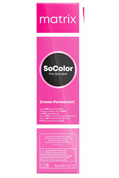 Matrix SoColor Permanent Hair colour. 6.02 (Dark Blond Neutral Violet). Size:...