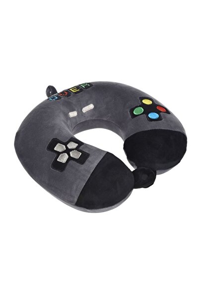 OEM Pernă de călătorie copii model gamer, memory foam, gri