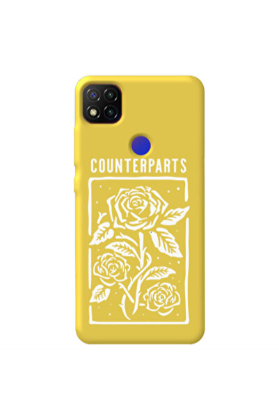 Other Xiaomi Redmi 9c Counterparts Yellow Colored Silicone TPU Θήκη