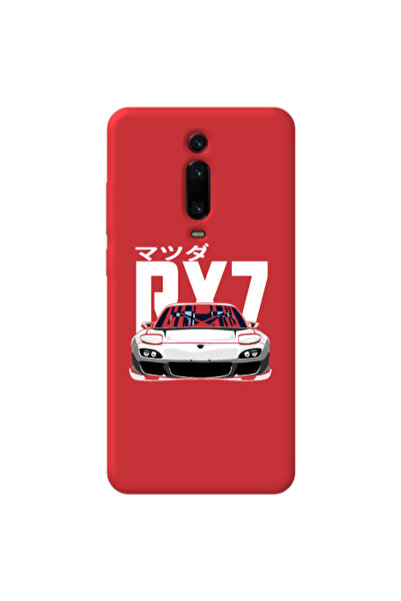 Other Xiaomi Mi 9T Pro Car Rx7 Red Colored Silicone TPU Θήκη