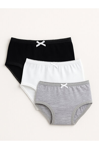 Victor and Jane By Styli Pack of 3 - Girls Cotton Brief