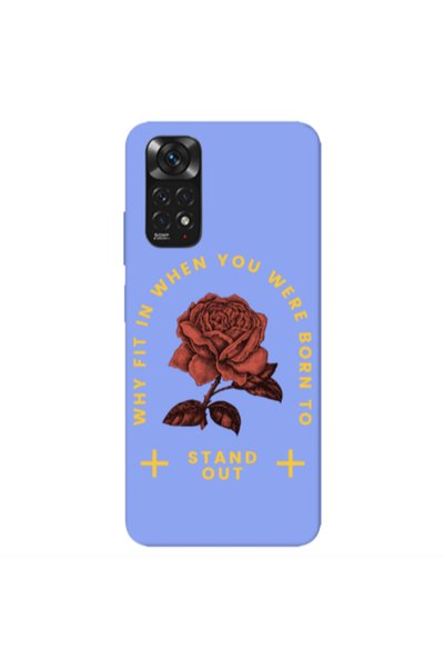 Other Xiaomi Redmi Note 11 4G Stand out Light Purple Colored Silicone TPU Θήκη