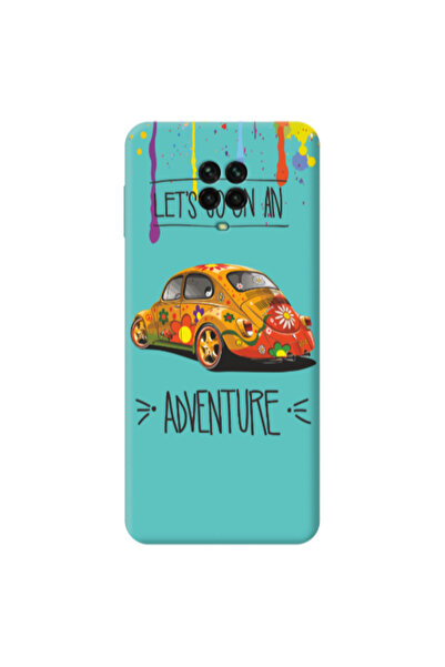 Other Xiaomi Redmi Note 9 Pro Adventure Turquoise Colored Silicone TPU Θήκη