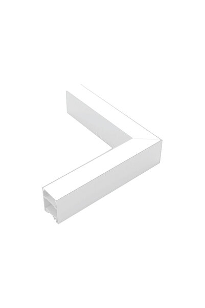 InLight Γωνιακός σύνδεσμος LED 8W 4000K σε λευκό χρώμα Δ:17.6εκ.Χ17.6εκ. L002-WH