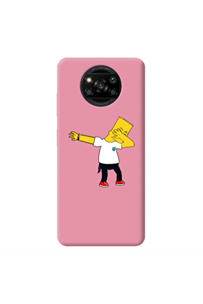 Other Xiaomi Poco X3 /X3 Pro Simpsons2 Pink Colored Silicone TPU Θήκη