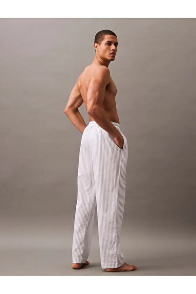 Calvin Klein SLEEP PANT Beyaz Erkek Pijama Alt