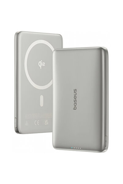 Baseus Baterie Externa Wireless PicoGo AM41, 10000mAh, 27W, PD + FQI, 1 x QI ...