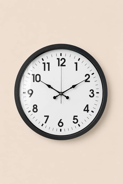 Westminster Essential Duvar Saati – Siyah | 36 cm