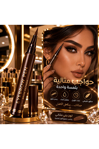 real beauty Dark Brown Eyebrow Pencil from Waterproof Eyeliner Lasts 24 Hours...
