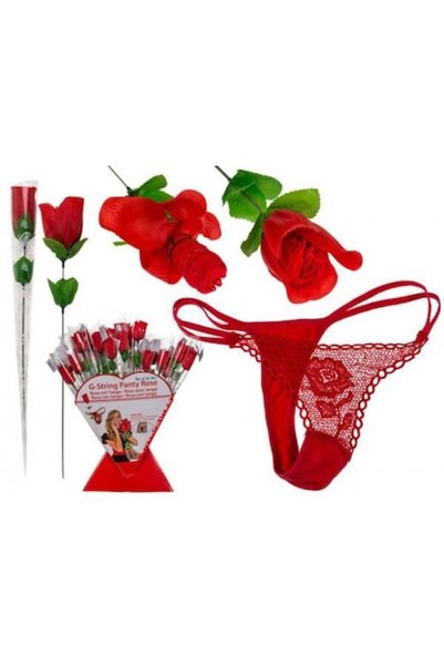 Out Of The Blue Rose with bikini hidden between petals