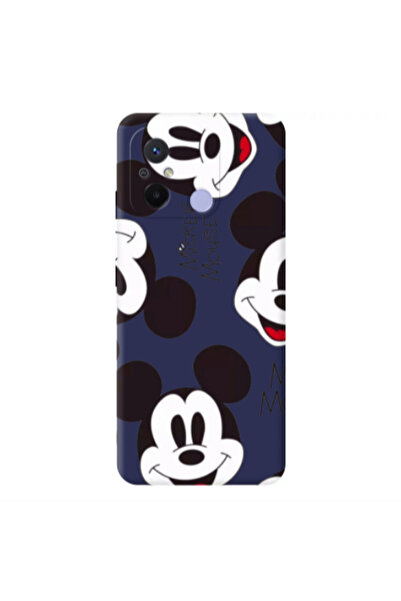 Other Xiaomi Redmi 12C Mickey Mouse Dark blue Colored Silicone TPU Θήκη