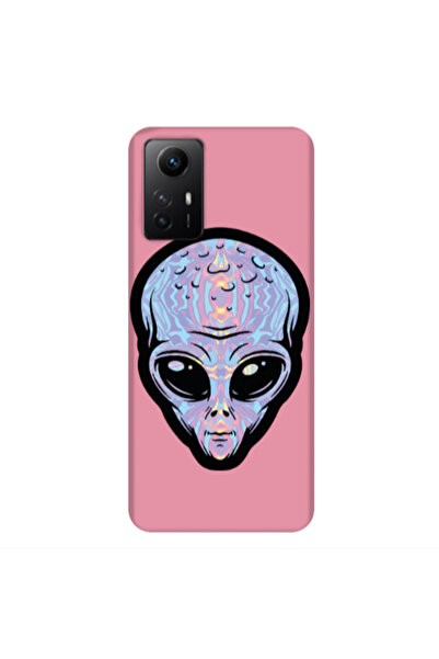 Other Xiaomi Redmi Note 12s Alien Pink Colored Silicone TPU Θήκη