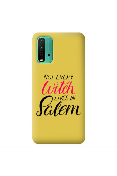 Other Xiaomi Poco M3 Not every witch lives in salem Yellow Colored Silicone T...