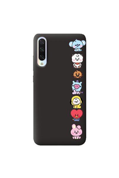 Other Xiaomi Mi 9 Lite Lovely animals Black Colored Silicone TPU Θήκη