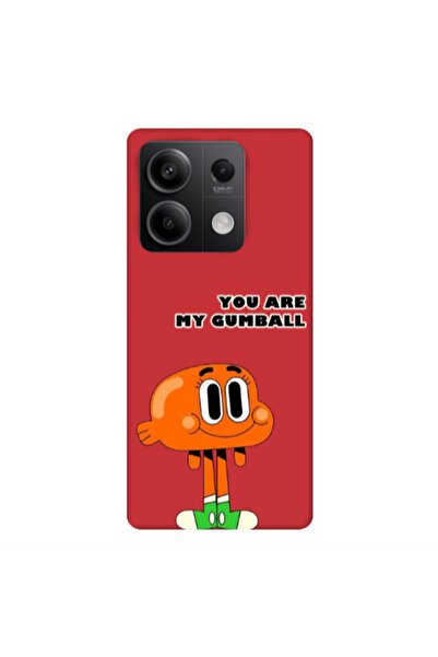 Other Xiaomi Redmi Note 13Pro 5G You are my gumball Red Colored Silicone TPU ...