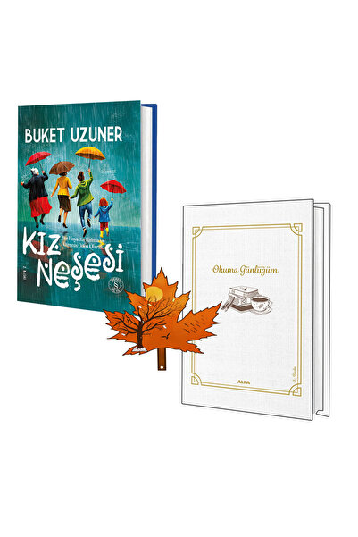 Everest Yayınları Buket Uzuner - Kız Neşesi -ile- Okuma Günlüğüm -ciltli set ...