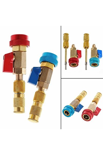 TİG TOOL-10441 طقم أدوات إزالة وتركيب قلب صمام تكييف الهواء للسيارات (R134a)