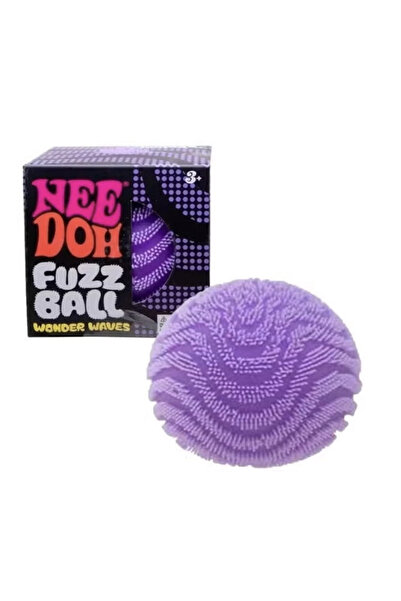 Needoh Fuzz Ball Squishy Toy | Velvet-Touch Sensory Fidget Ball for Stress Re...