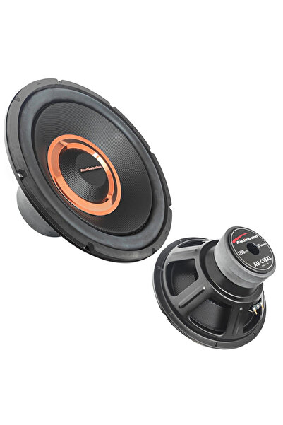 Poke Oto Bass Subwoofer İnfinity Çift Magnet 1200w 30cm 700rms Audiobahn AU-C...