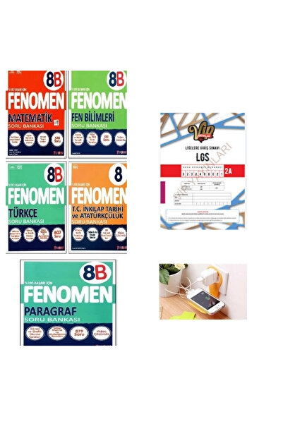 Fenomen Yayıncılık Fenomen 8. Sınıf B Serisi Mat -fen-türkçe-inkılap-paragraf...