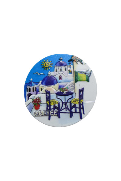 Tradesor Tουριστικό μαγνητάκι Souvenir - Σετ 12pcs - Resin Magnet - Greece - ...