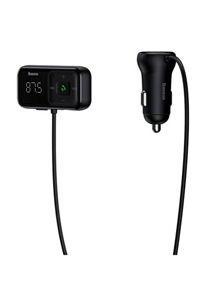 Baseus bluetooth fara fir cu incarcator, negru
