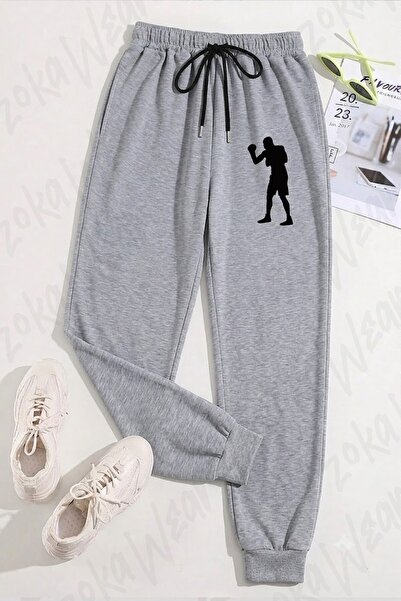 ZOKAWEAR Unisex Boxing Printed Sweatpants